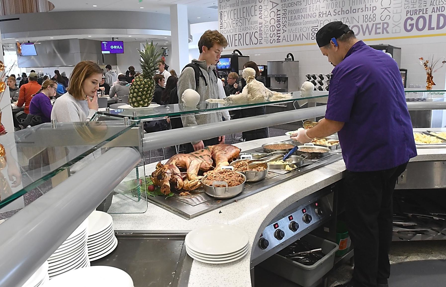 MSU dining Halloween 1